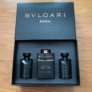 New BULGARI Men’s 3 piece travel pack